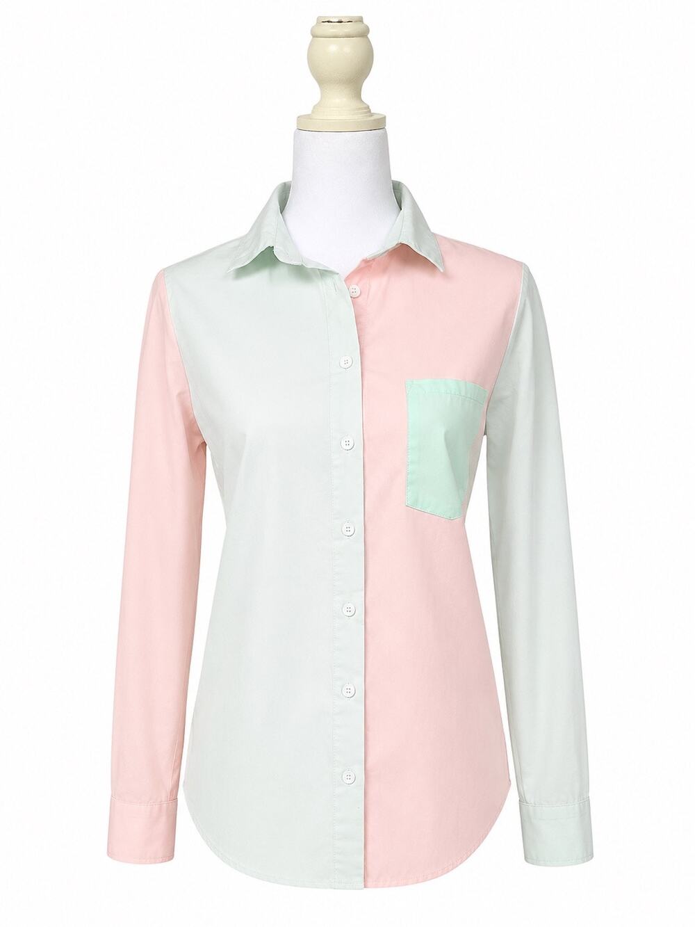 Rue21 Color Block Button-Up Shirt